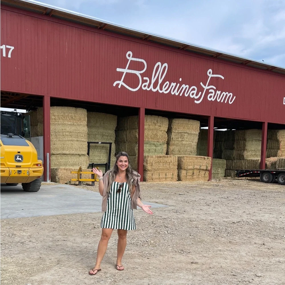 POMANDER GREEN STRIPPED DRESS - Picture 5 of 6